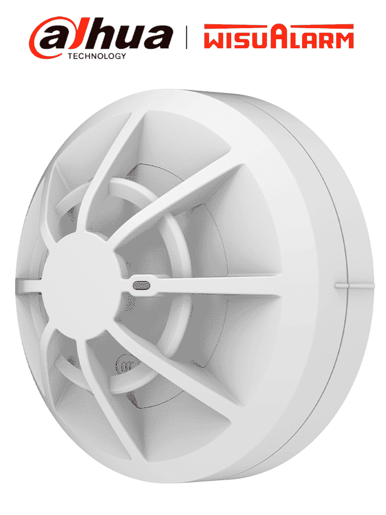 Detector de Calor Direccionable Dahua DHI-HY-1310 / 2 Hilos / Bajo Consumo / EN54-5 / Microprocesador / 24V DC