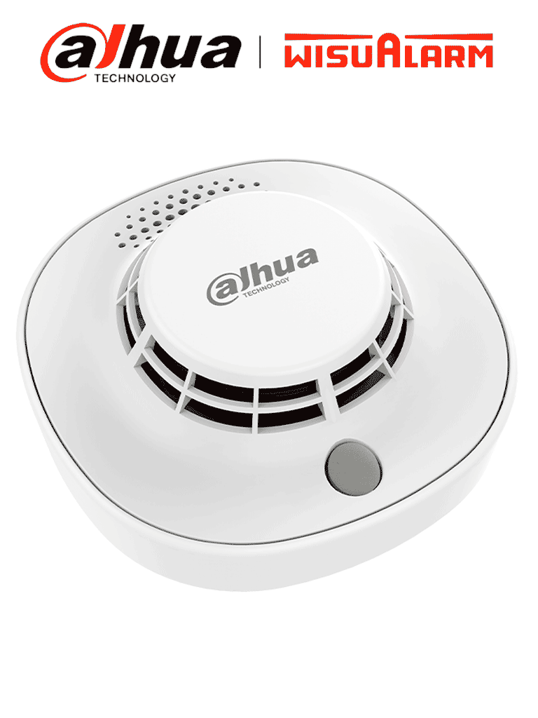 Detector de Humo Dahua DHI-HY-C133 4 Hilos DC 9V-28V/ Alarma Visual y Audible/ Buzzer Integrado