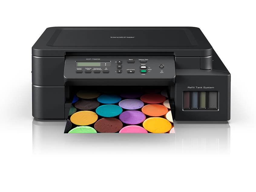 Multifuncional Brother Inkbenefit Tank Dcp-T520W Color Inyección De Tinta Conectividad Inalámbrica/Móvil - Dcpt520W FullOffice.com