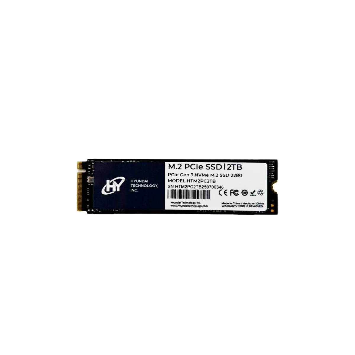Hyundai SSD HTM2PC512G, 512GB, SATA III, 550 MB/s Lectura, 500 MB/s Escritura