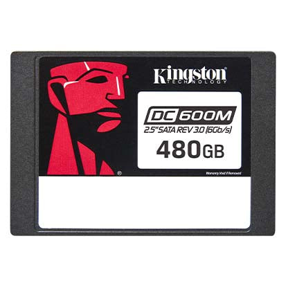 SSD Kingston Technology DC600M, 480GB, Serial ATA III, 560 MB/s Lectura, 470 MB/s Escritura, 6 Gbit/s Transferencia