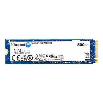 UNIDAD DE ESTADO SOLIDO Kingston Technology NV3, 500GB, PCIe 4.0, 5000/3000 MB/s