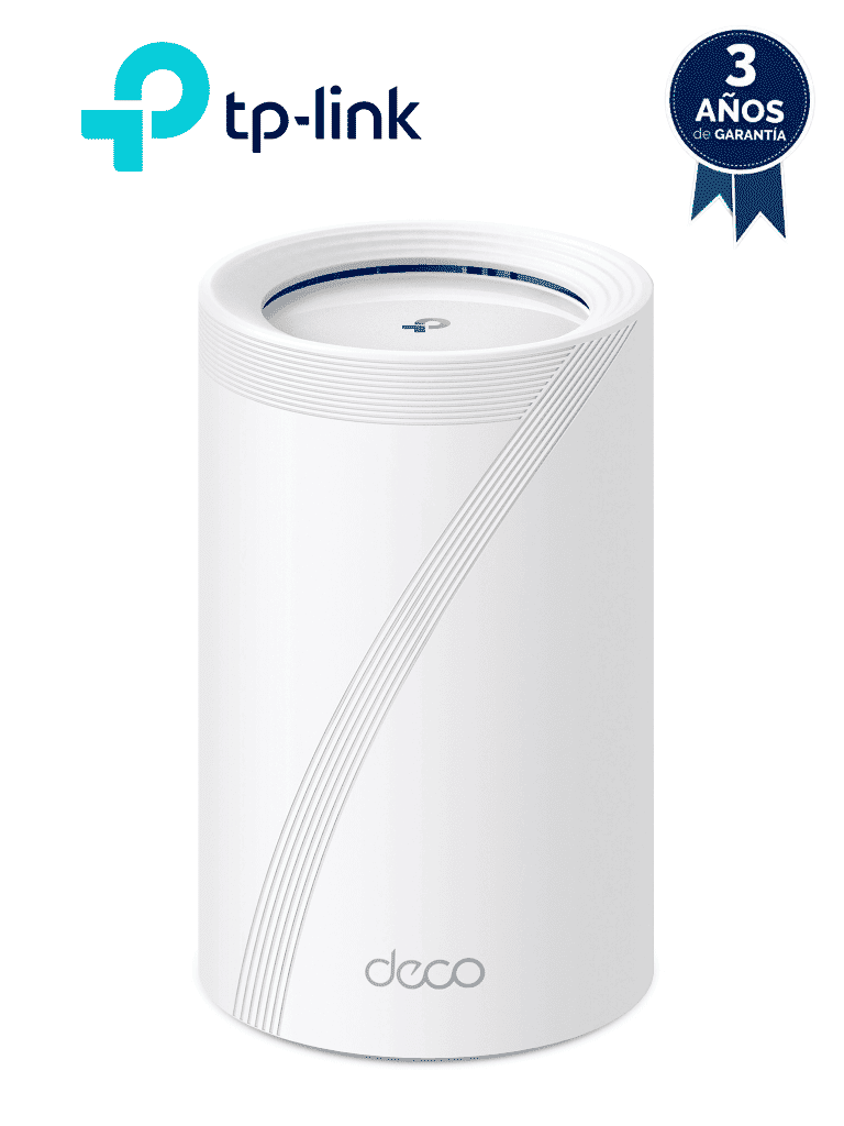 Sistema Mesh Wi-Fi 7 de Triple Banda 11Gbps 4 Puertos 2.5Gbps TP-Link Deco BE65