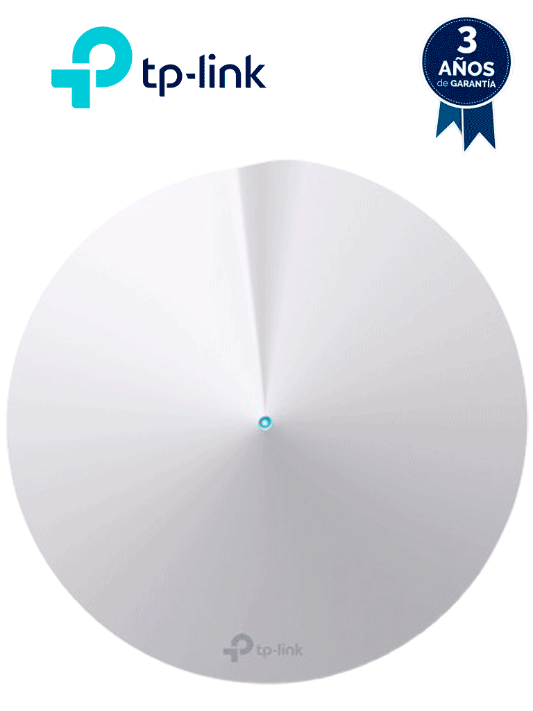 Router Mesh TP-Link Deco M5 (1-Pack) AC1300 Mbps, 2 Puertos Gigabit WAN/LAN, 4 Antenas Internas