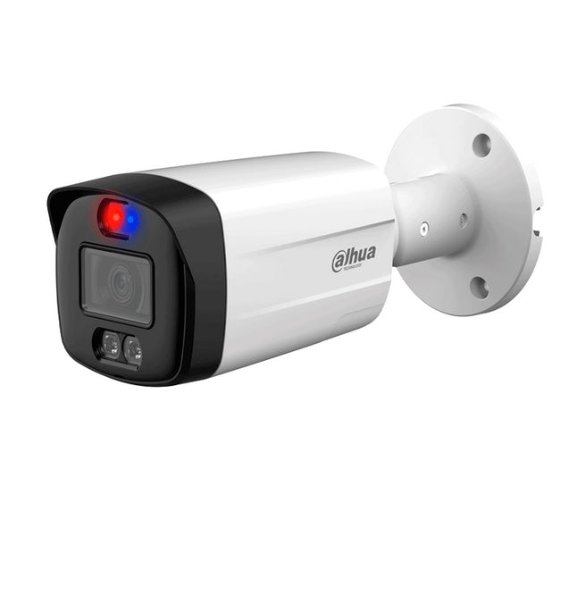 Cámara Bullet DAHUA 4k TiOC Full Color 3.6mm 40 Mts IP67 Micrófono Alarma PV-S2