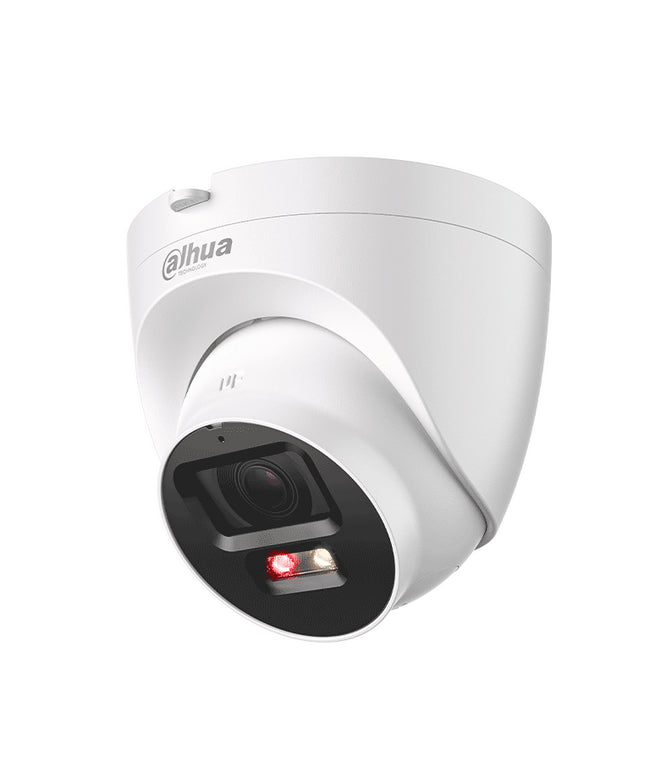 Cámara Domo IP Dahua 5MP 30m Iluminador Dual 2.8mm SMD Plus Perimetral Audio IP67 MicroSD