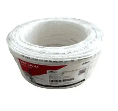 DAHUA 5eun-c-v2-100 - bobina de 100 mts de cable utp cat5e/ 100% cobre/ color blanco/ ideal para video y redes/ #kitdahua DH-PFM920I-5EUN-C-V2-100 (white)