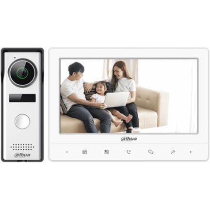 Videoportero Dahua 7" Touch 1.3MP DWDR, Monitor Analógico con Cámara