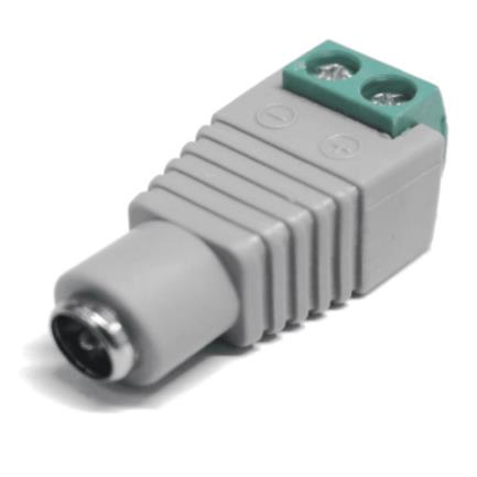 Conector Saxxon Hembra 10 Unidades para Fuentes de Alimentación, Terminales Tornillo Positivo-Negativo