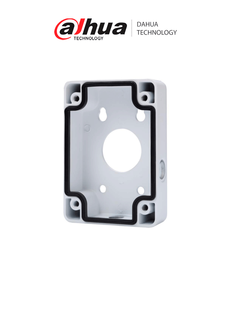 Caja de conexiones Dahua DH-PFA120A, diseño estético, aluminio, resistente al agua