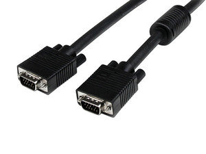 Cable de video StarTech VGA (M) a VGA (M), 3m, color negro.