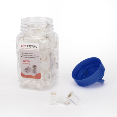 Hikvision DS-1M5EUA-30U conector RJ-45 Transparente