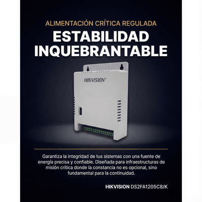 Fuente de poder HIKVISION DS-2FA1205-C8/K