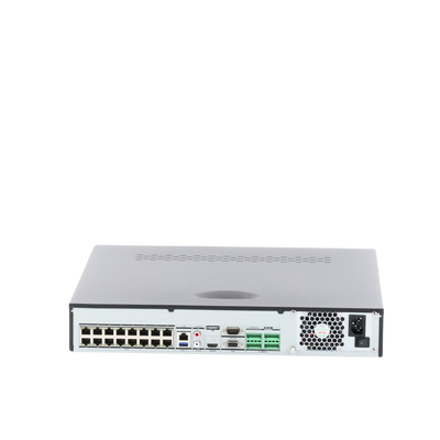 Hikvision DS-7732NXI-K4/16P grabadora de vídeo en red (NVR) 1.5U Negro, 32 canales, 3840 x 2160 Pixeles, 16 canales