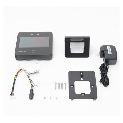 Hikvision DS-K1T343MWX lector de control de acceso Terminal de reconocimiento facial Negro