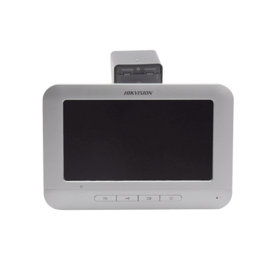 Hikvision DS-KIS203T sistema de intercomunicación de video 17,8 cm (7") Gris, Blanco