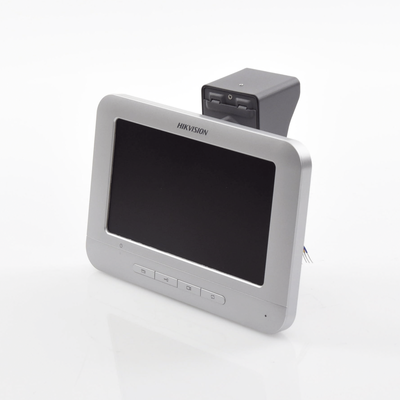 Hikvision DS-KIS203T sistema de intercomunicación de video 17,8 cm (7") Gris, Blanco