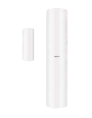 Hikvision Contacto Magnético Inalámbrico DS-PDMC-EG2-WB, 2 Zonas, Soporta Sensores Cableados
