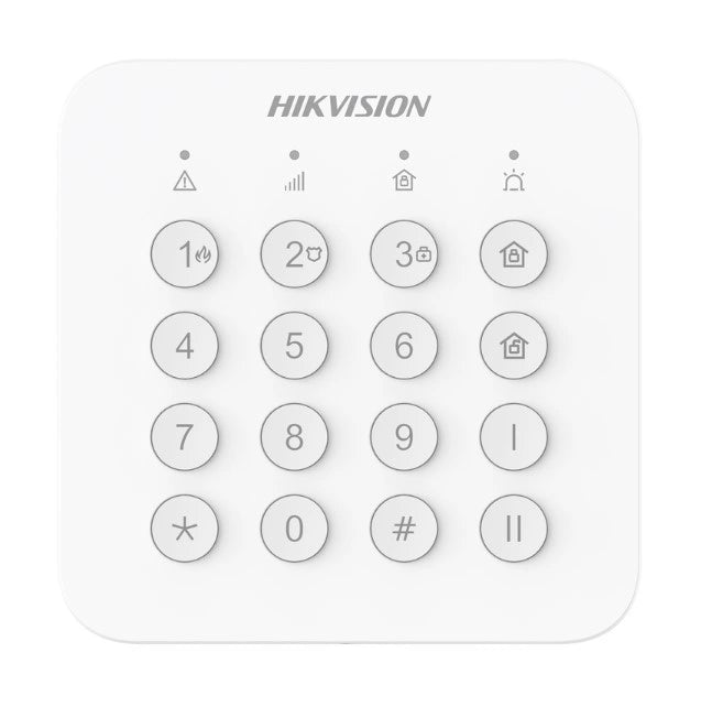 Hikvision Teclado Inalámbrico DS-PK201B-WB, 2.4GHz, Compatible con PoE