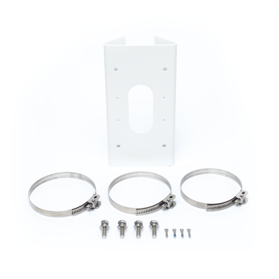 DS-1475ZJ-Y - Hikvision Montaje Vertical para Poste / Acero Inoxidable SUS304 / 250 x 127 x 46 mm DS-1475ZJ-Y