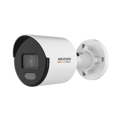 DS-2CD1027G0-L(C) - Bala IP 2 Megapixel / Imagen a Color 24/7 / PoE / Lente 2.8 mm / Luz Blanca 30 mts / Exterior IP67 / dWDR / ONVIF