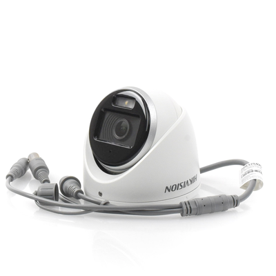 DS-2CE70KF0T-MFS - Hikvision Cámara Turret TURBOHD / 3K 5 Megapixel / Color 24/7 DS-2CE70KF0T-MFS