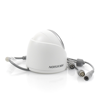 DS-2CE70KF0T-MFS - Hikvision Cámara Turret TURBOHD / 3K 5 Megapixel / Color 24/7 DS-2CE70KF0T-MFS