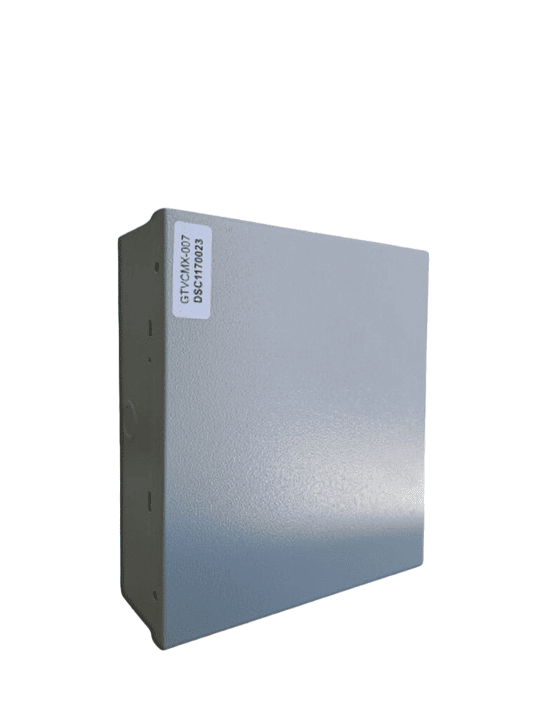 Gabinete Metálico para Panel de Control, Modulos Expansores, 2 Puertos USB, 40x30x15 cm.