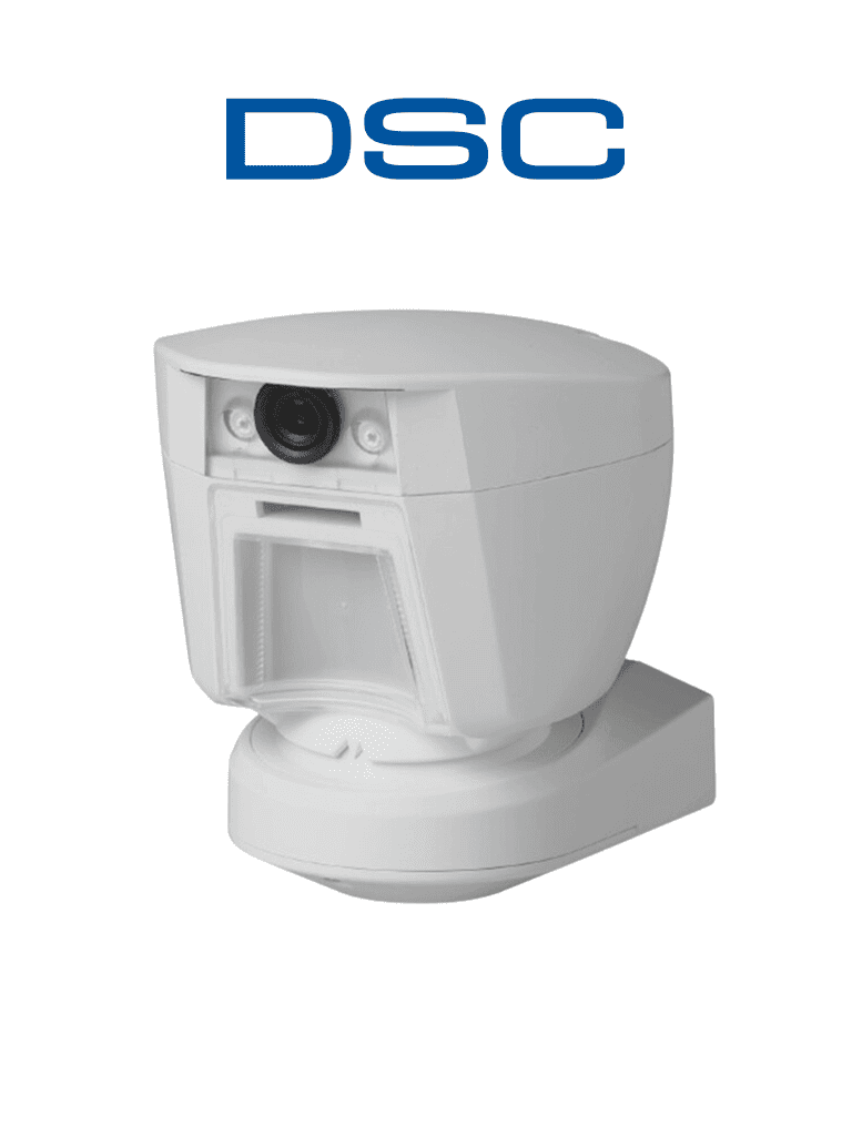 DSC PG9944 cámara de vigilancia Torreta Cámara de seguridad CCTV Exterior Pared, Inalámbrico, 915 MHz, Blanco