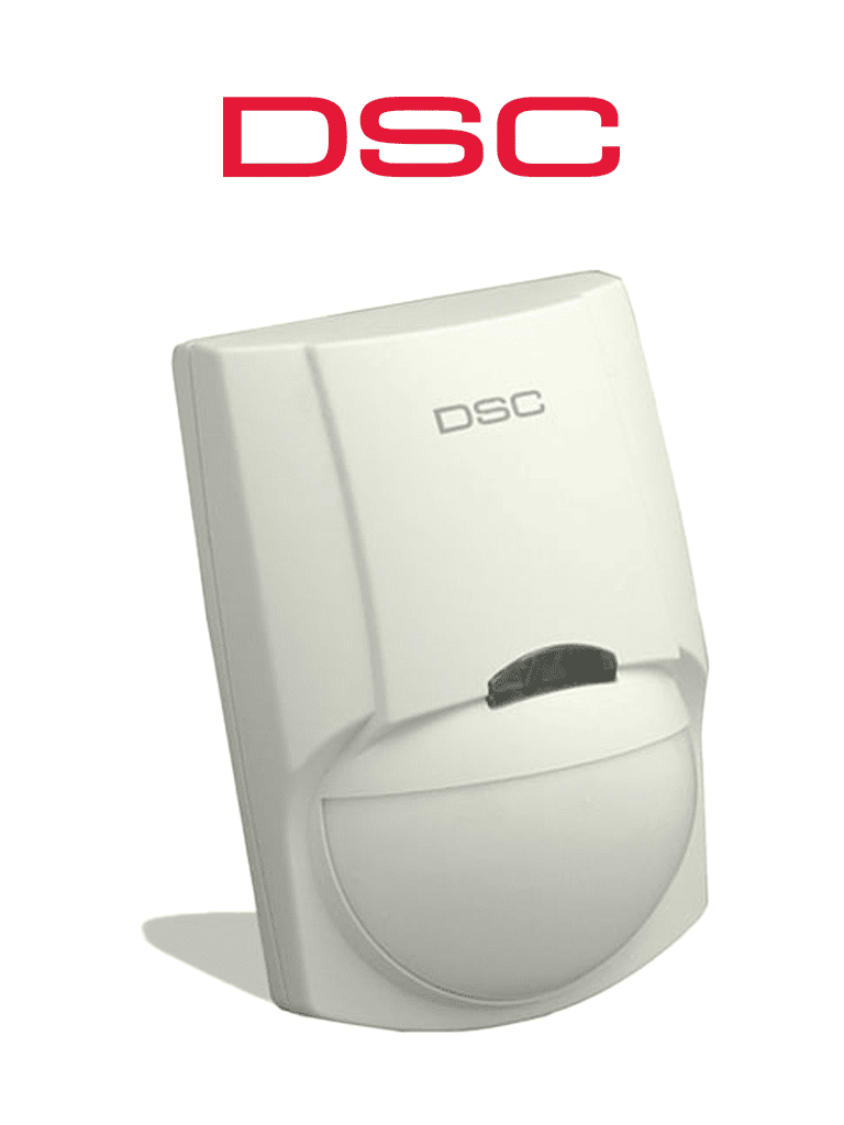 Detector de Movimiento Infrarrojo Cableado DSC LC100PI, Antimascotas 25kg NC 15m