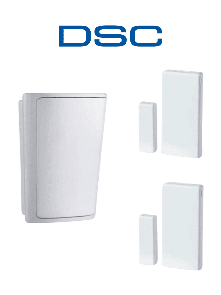 Pack Accesorios DSC POWER G - 2 Contactos delgados PG9303 y 1 Sensor de Movimiento PG9914