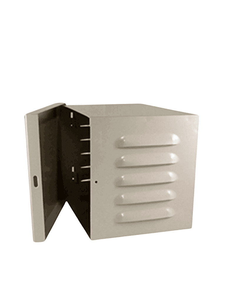 Gabinete Metálico para Sirena Exterior de 30W, Resistente al Agua, Montaje en Pared