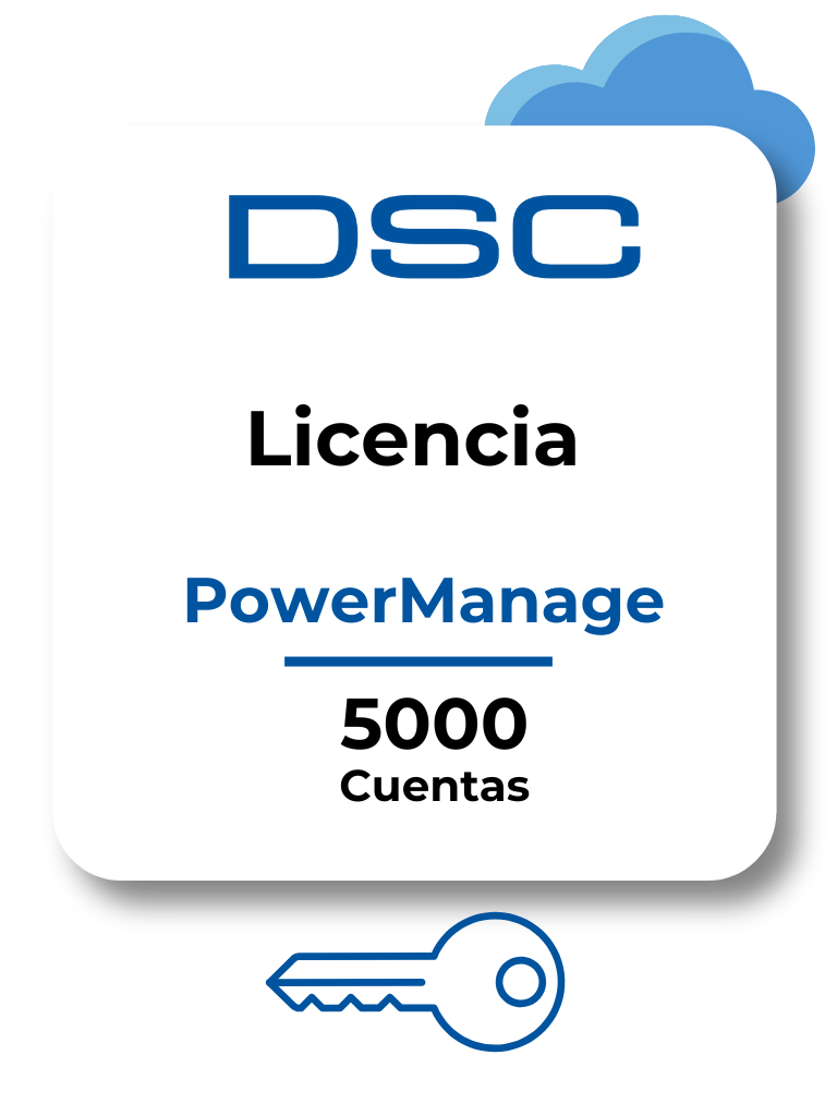 Plataforma DSC Power Manage Premium 5000 cuentas - Seguridad IP / Software SOPORTE INGLES / Gestión eficiente