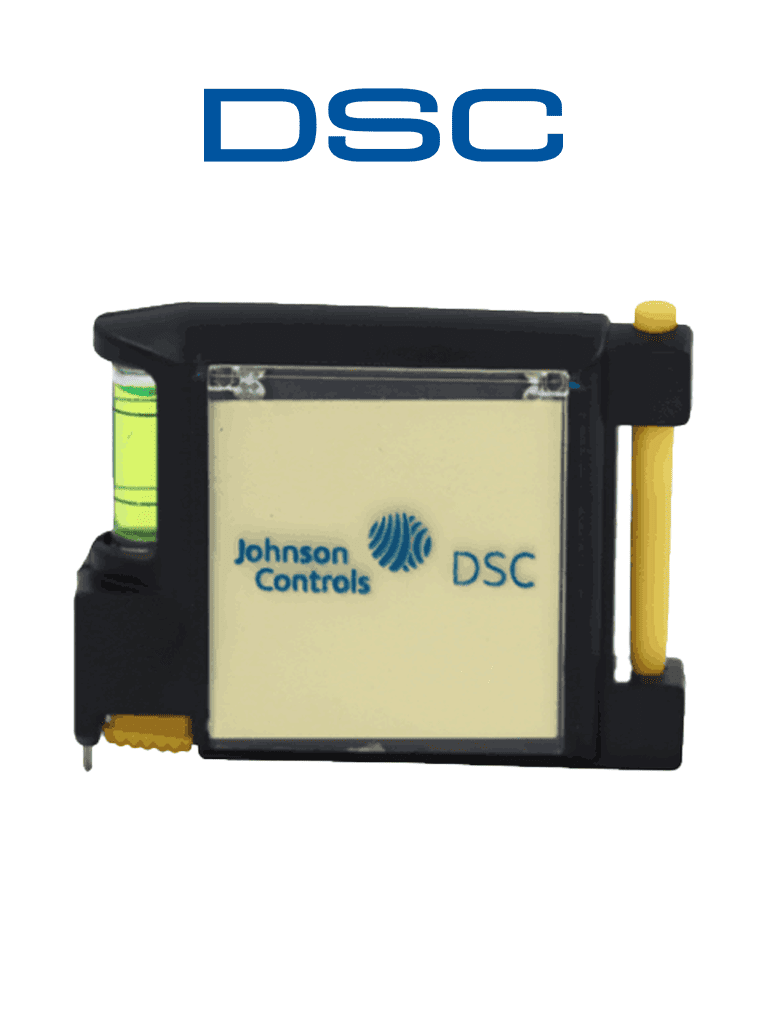 Flexómetro MATPRO059 2 Mts con Logotipo DSC, Cuerpo Metálico y Gancho Magnético