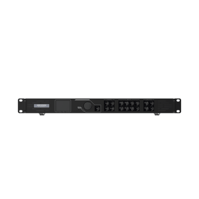 DS-D42V06-N - Controlador para Videowall / 6 Puertos RJ45 para Paneles LED / Compatible con Pantallas LED Para Exterior / Compatible con DS-D4440FO-BKI y DS-D4225FO-BGF