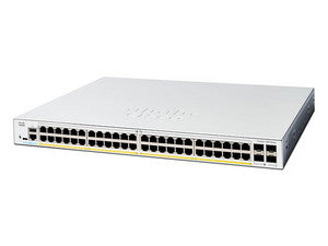 Switch Cisco Catalyst C1300-48FP-4X, 48 Puertos RJ-45 10/100/1000 Mbps, 4 Puertos SFP, Blanco