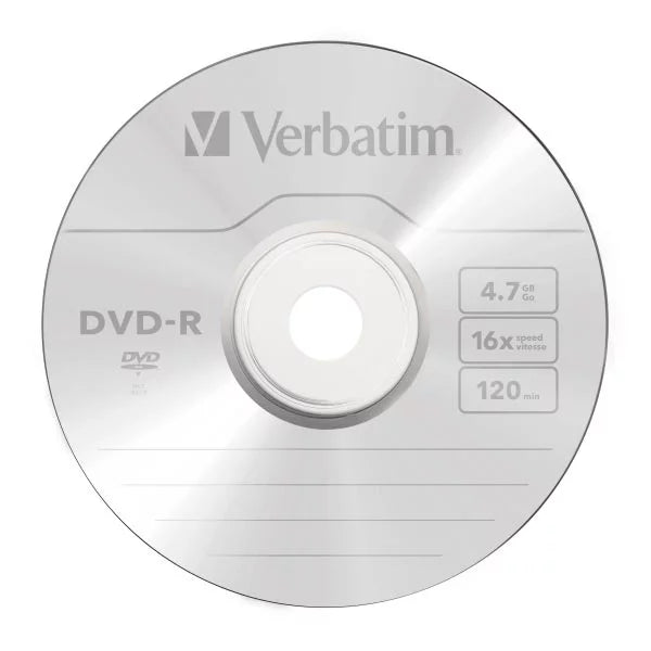 Dvd+R Verbatim Life Series 16X 4.7Gb 100Pk Spindle FullOffice.com