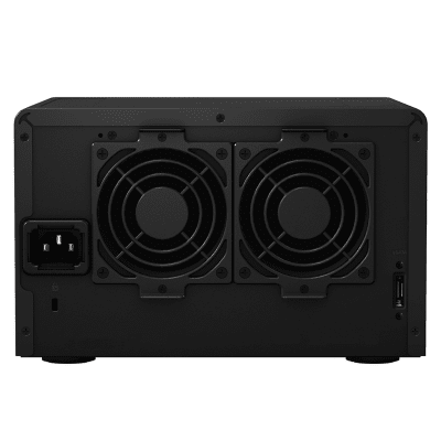 Synology DX517 unidad de disco multiple 0 TB Escritorio Negro