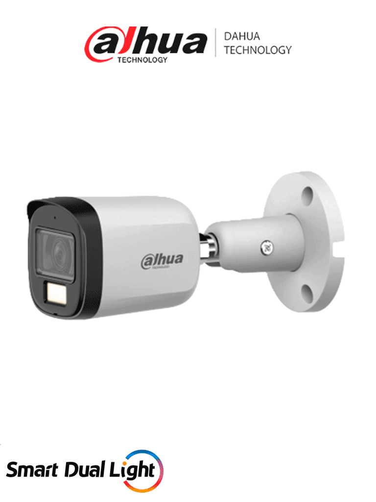 Dahua Cámara Bullet DH-HAC-B2A51N-U-IL-A, 5MP, Lente 2.8mm, IP67, IR 30m