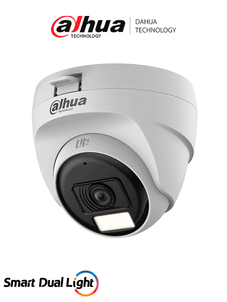 Dahua Cámara Domo 5MP DH-HAC-T1A51N-U-IL-A, Lente 2.8mm, IR 25m