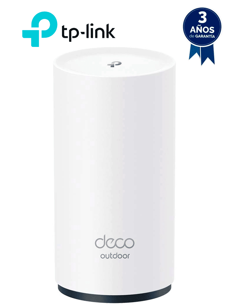 Sistema Mesh Wi-Fi 6 Exterior TP-Link Deco X50 Outdoor, AX3000, 2.4/5GHz, 2 Antenas