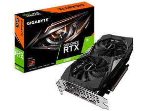 Tarjeta de Video NVIDIA GeForce RTX 2060 GIGABYTE D6, 6GB GDDR6, 1xHDMI, 3xDisplayPort, PCI Express 3.0, 192-bit, VR Ready
