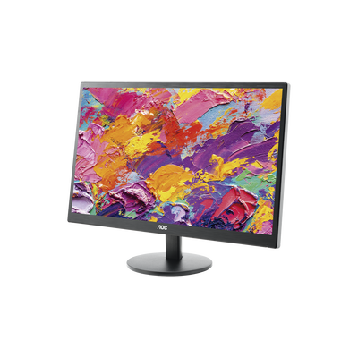Aoc Monitor LED de 22", Resolución 1920 x 1080 Pixeles con Entradas de Video HDMI/VGA