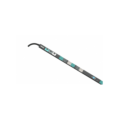 Panduit E48D21L unidad de distribución de energía (PDU) 48 salidas AC 0U Negro