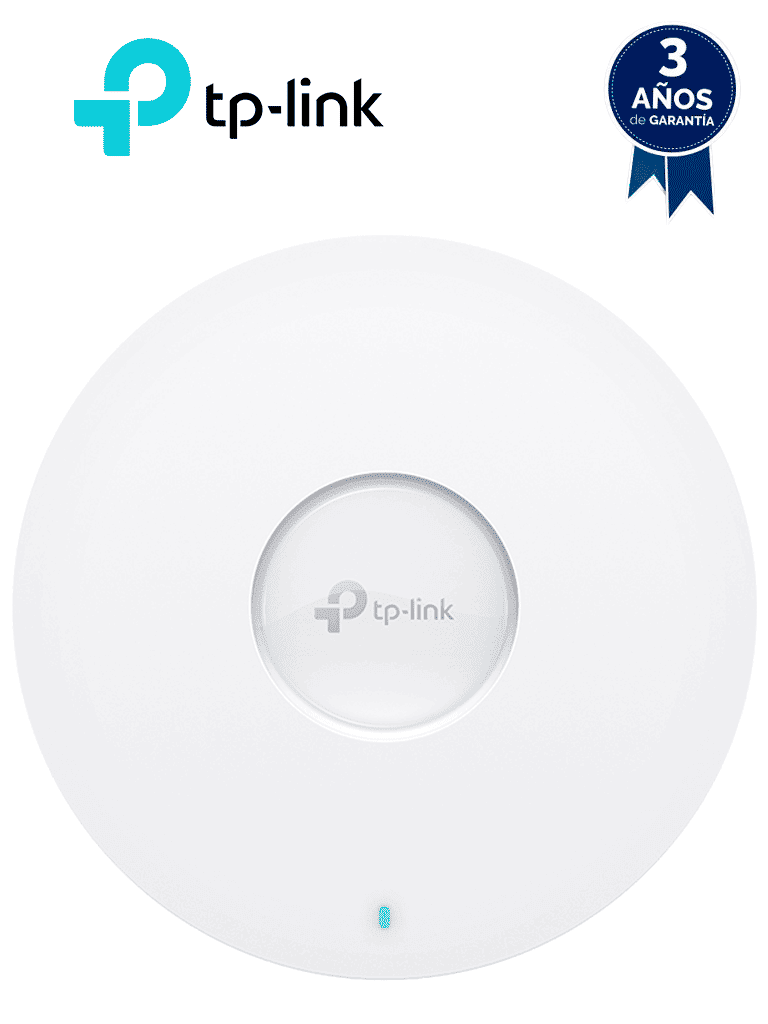 Punto de Acceso TP-Link EAP620 HD Wi-Fi 6 AX1800 MU-MIMO 2x2 con Omada Mesh, Alta Densidad de Usuarios, Montaje en Techo/Pared, PoE