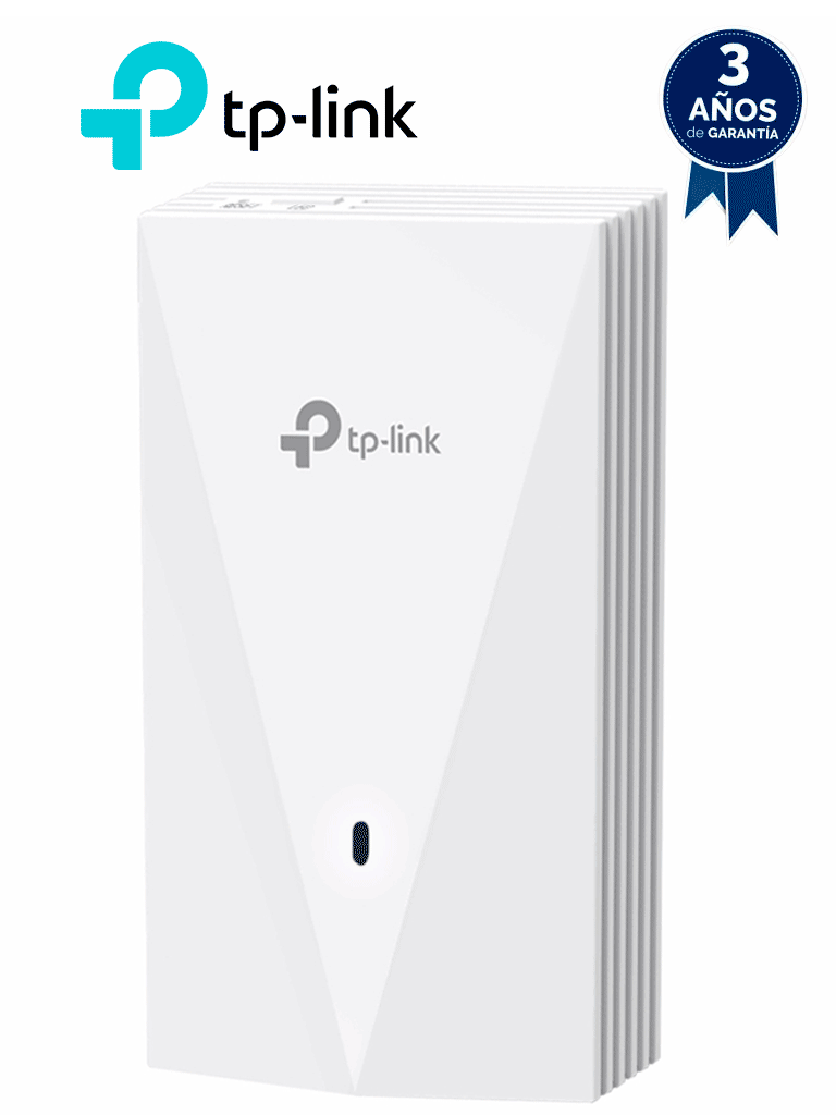 TP-Link EAP655-WALL Punto de Acceso Wi-Fi 6 AX3000, 3000 Mbps, Montaje en Pared