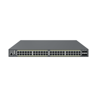 EnGenius ECS1552FP switch Gestionado L2 Gigabit Ethernet (10/100/1000) Energía sobre Ethernet (PoE) 1U Negro