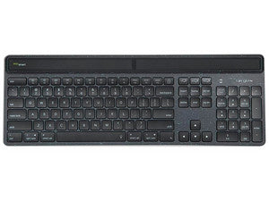 Teclado Solar Targus AKB868ES, Inalámbrico, Energía Solar, Español, Negro, Sustentable