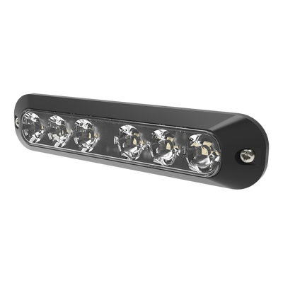 ED3705RB - Luz Auxiliar LED / 6 LEDs Rojo-Azul / 21 Patrones de Destello / SAE J595 Clase I / 12-24 VCC / IP Exterior-Interior