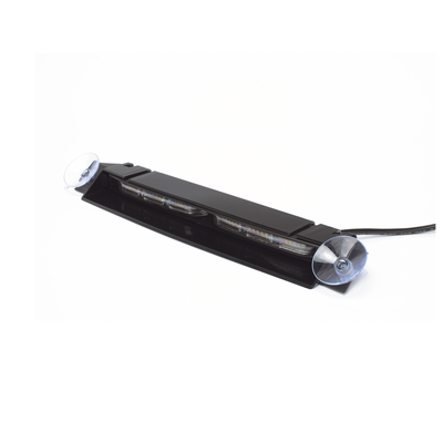 ED5051VDL2AW - Luz de Visera, 12-24 Vcc con enchufe vehicular, doble cabezal, dual color, ámbar/blanco